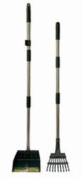 McNultys Premium 2 Piece Rake Pooper Scooper Set