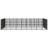 Outdoor Dog Kennel Steel 535.7 ft²