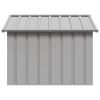 Dog House Gray 45.9"x40.6"x32.1" Galvanized Steel