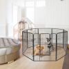 40 Inch 8 Metal Panel Heavy Duty Pet Playpen Dog Fence