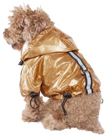 Reflecta-Sport Adjustable Reflective Weather-Proof Pet Rainbreaker Jacket (size: small)